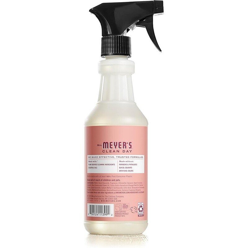 All Purpose Cleaner Spray Rose Scented Non-Porous Surface Cruelty Free 16oz New