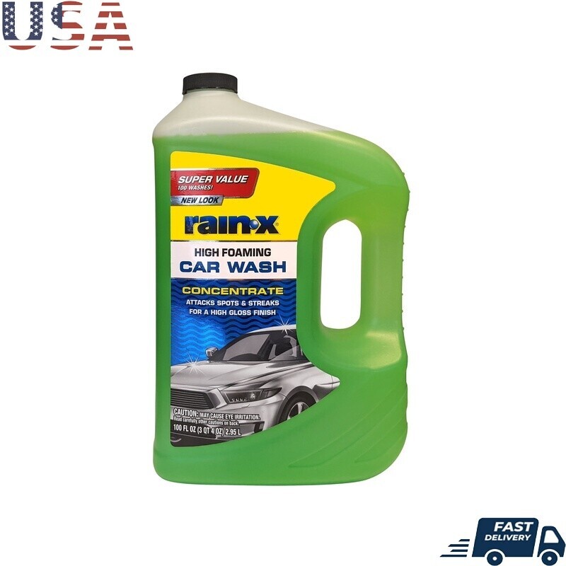 High Foaming Car Wash Concentrate Cleaner Streak Free Biodegradable Safe Gloss