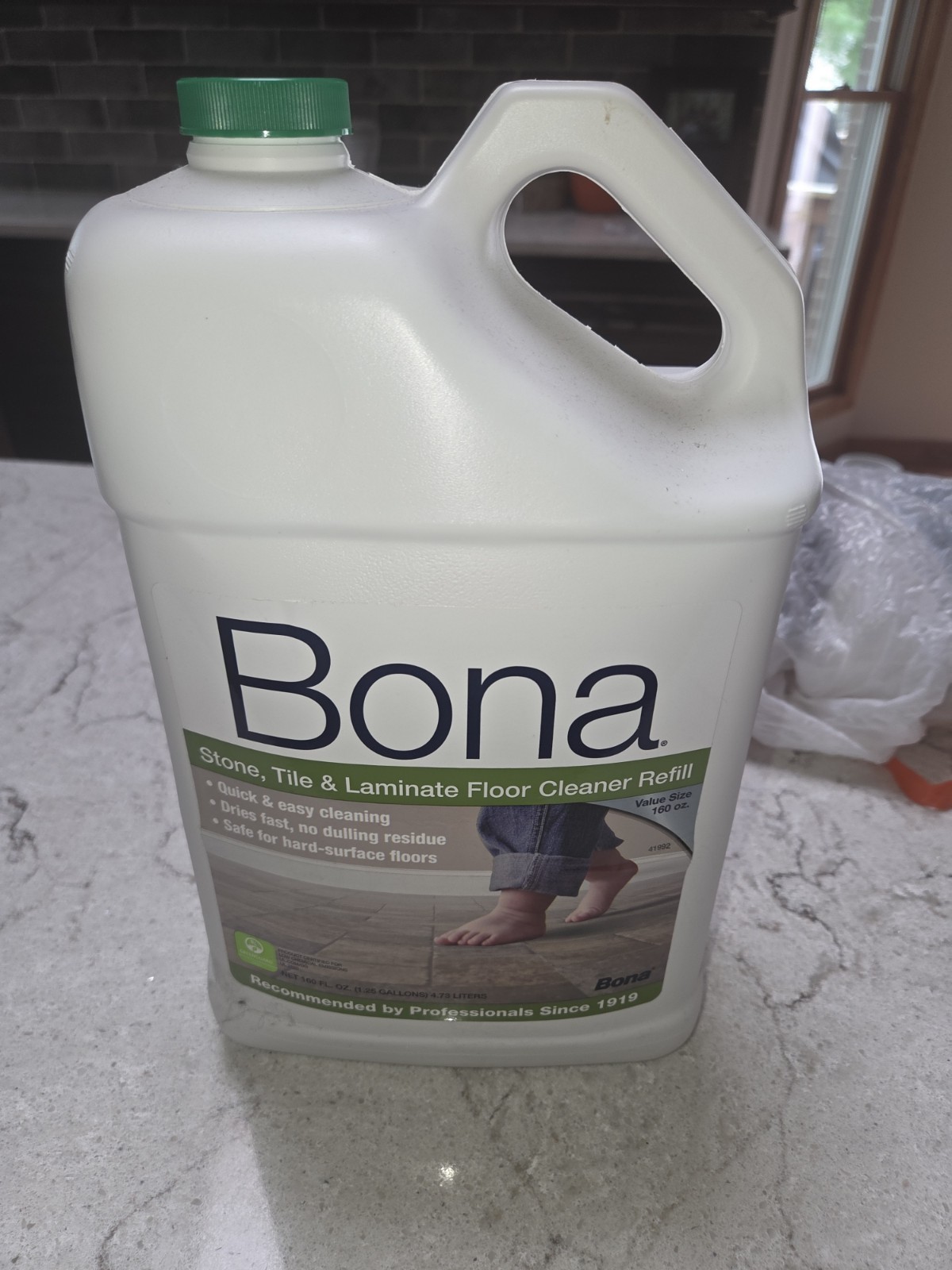 Bona 160Oz Floor Cleaner NEW Stone, Tile, Laminate 1.25 Gallon