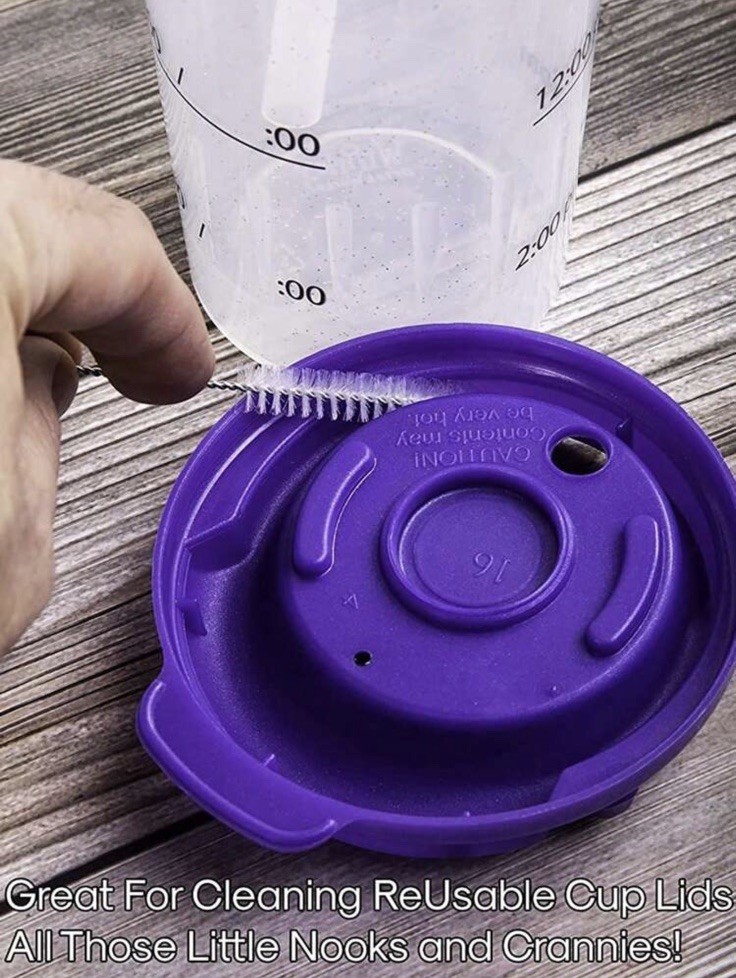 10PCS Extra Long Straw Cleaner Brush Set for Bottles & Tight Spaces
