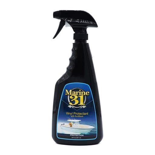 Vinyl Protectant with Sunblock – Prevents Fading & Cracking – Safe for Boats …