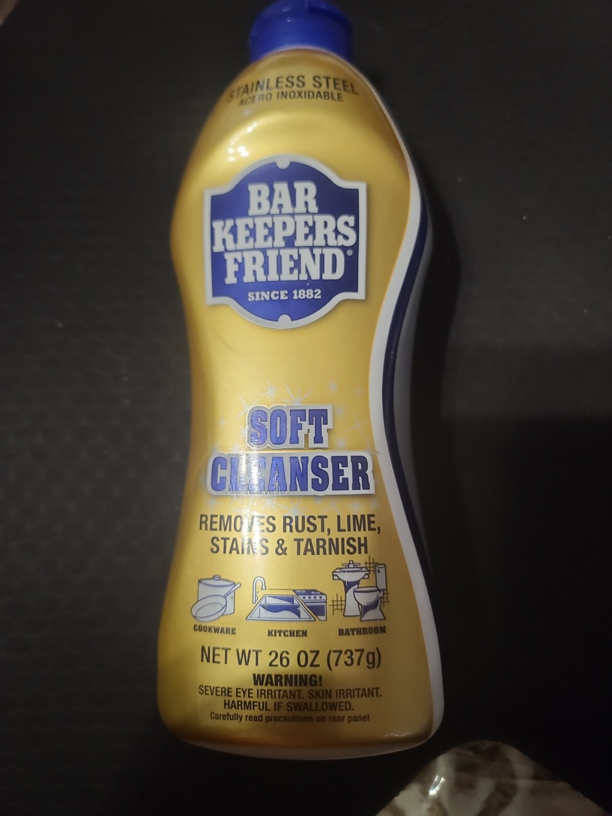 Bar Keepers Friend Soft Cleaner Premixed Formula, Citrus, 26 Ounce