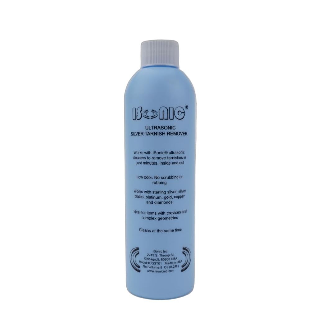 CSST01 Ultrasonic Tarnish Remover, 8 fl. oz. Bottle (Do Not Dilute)