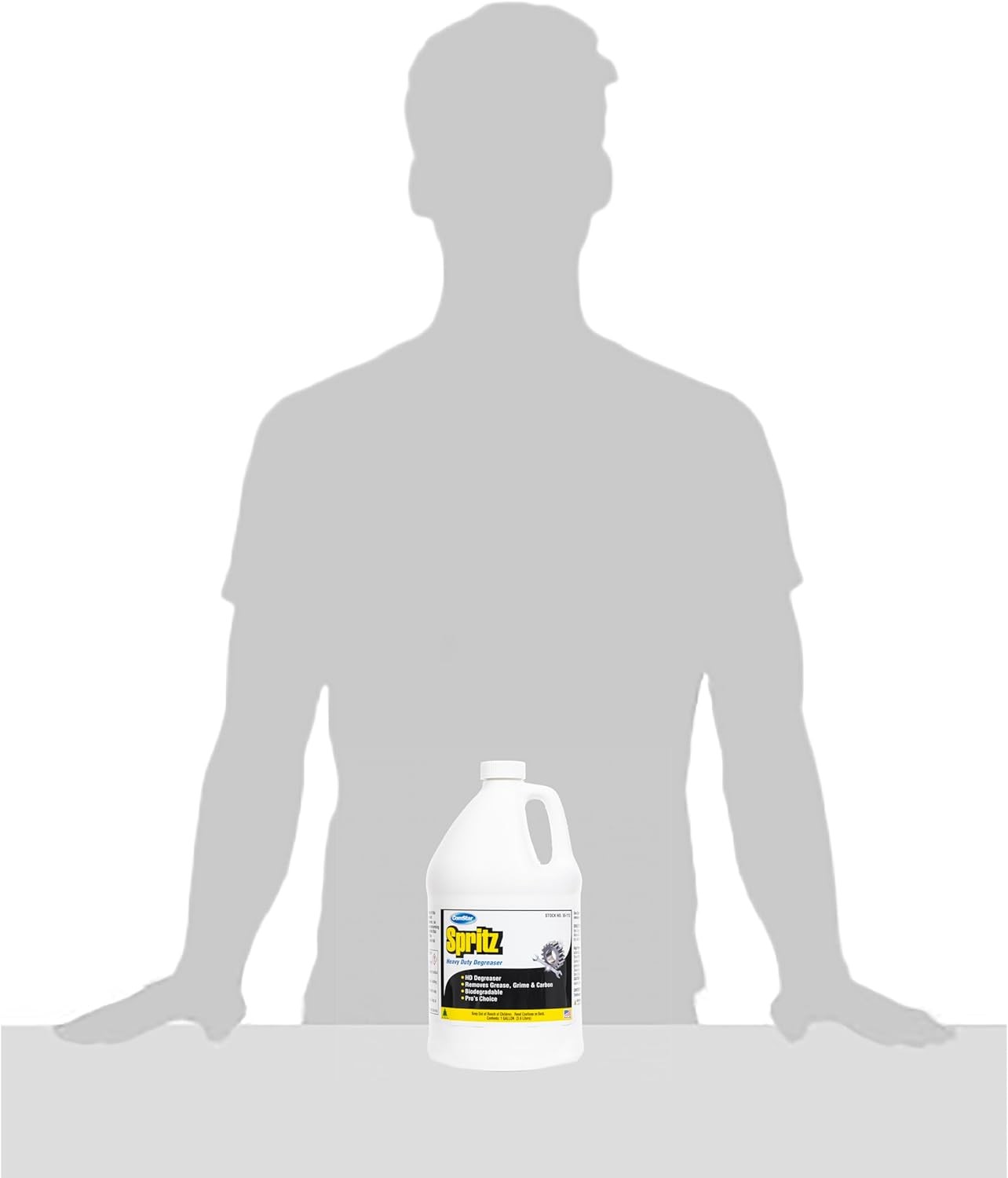 ComStar Spritz 1 Gallon, Industrial Strength Degreaser for Tools & Machinery,