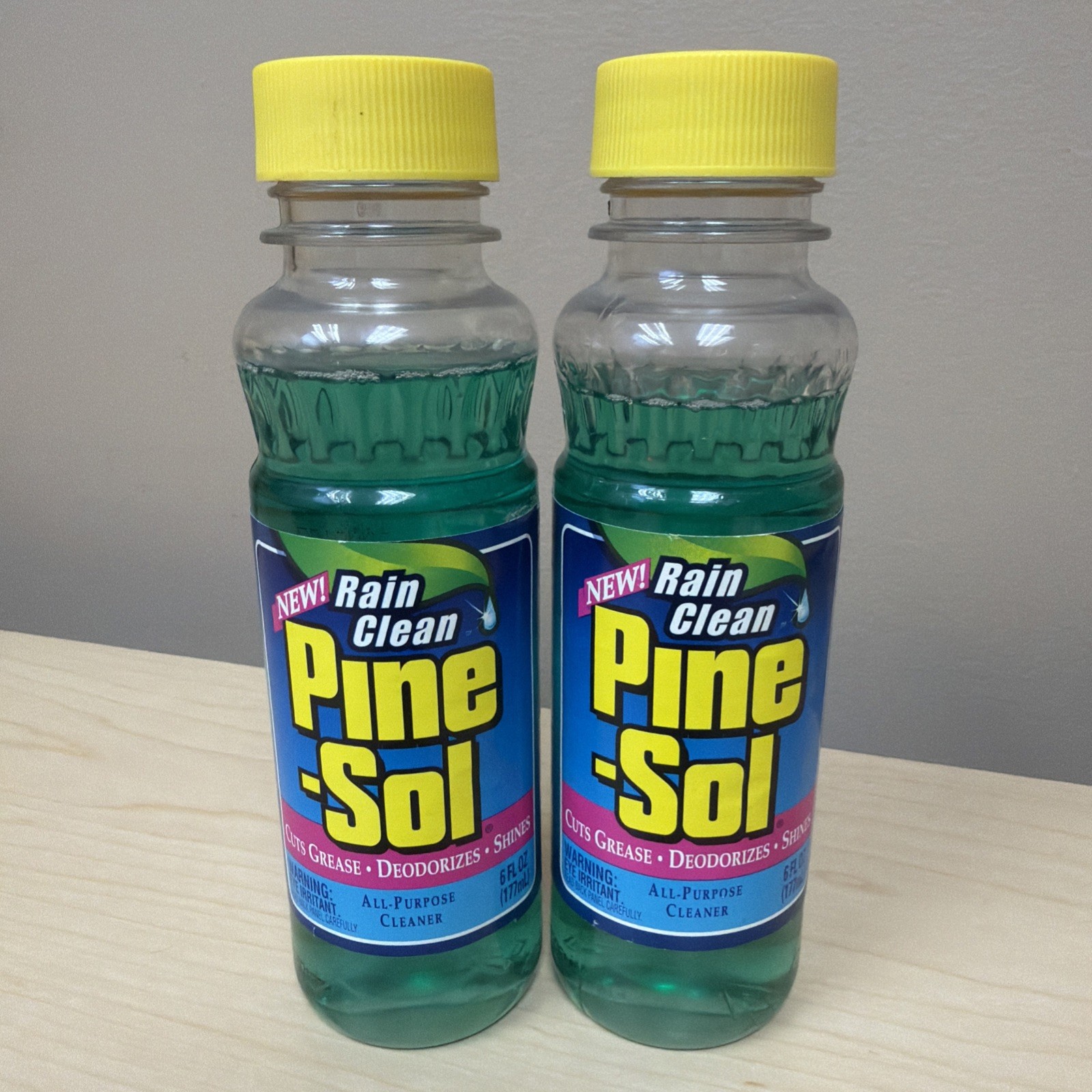 Vintage HTF Pine Sol Rain Clean 1998 Limited Edition 2 Bottles