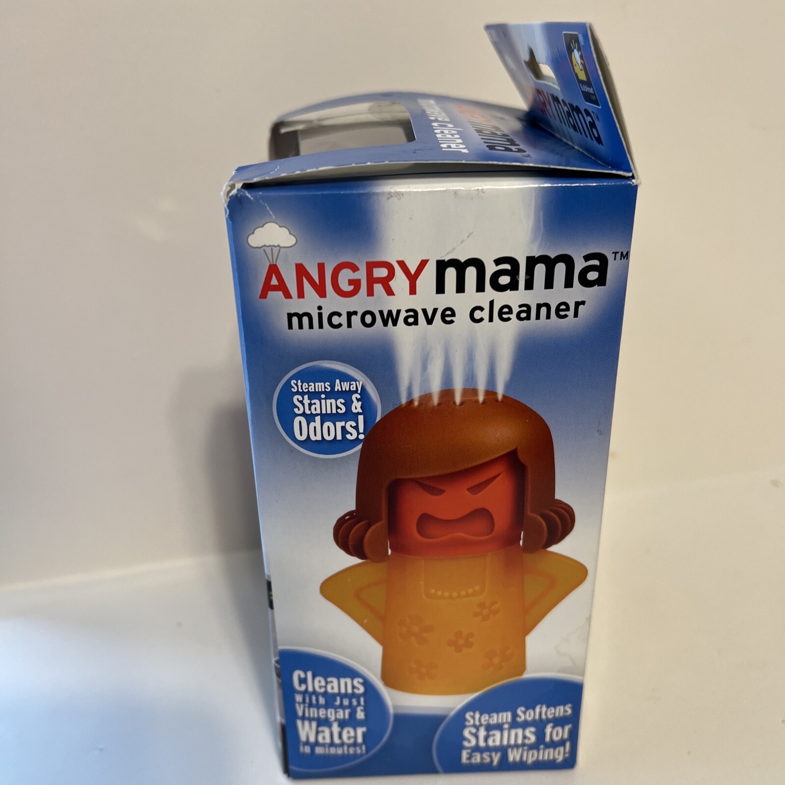 Angry Mama Microwave Cleaner Bulbhead dishwasher safe steams away stains odors