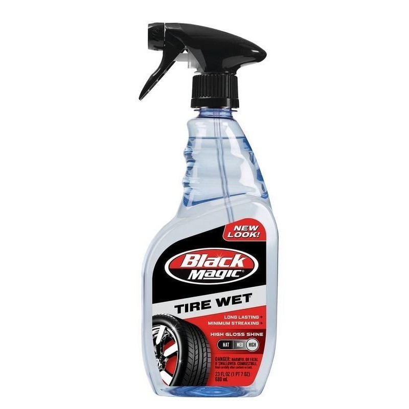 Ultimate Tire Shine Spray High Gloss Long Lasting Easy Apply Quick Dry 23oz New