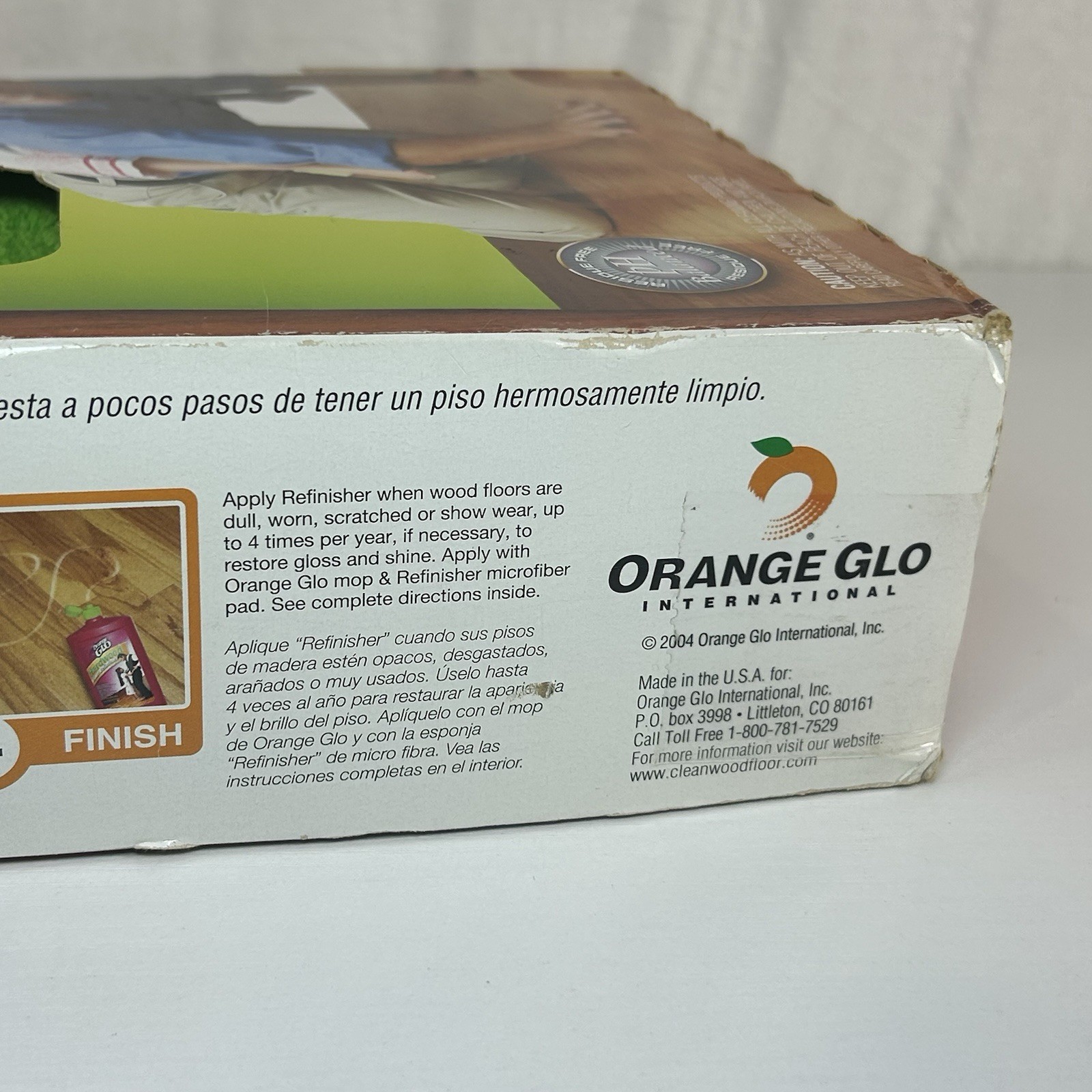 Orange Glo Hardwood Allura Floor Care System 2004 New