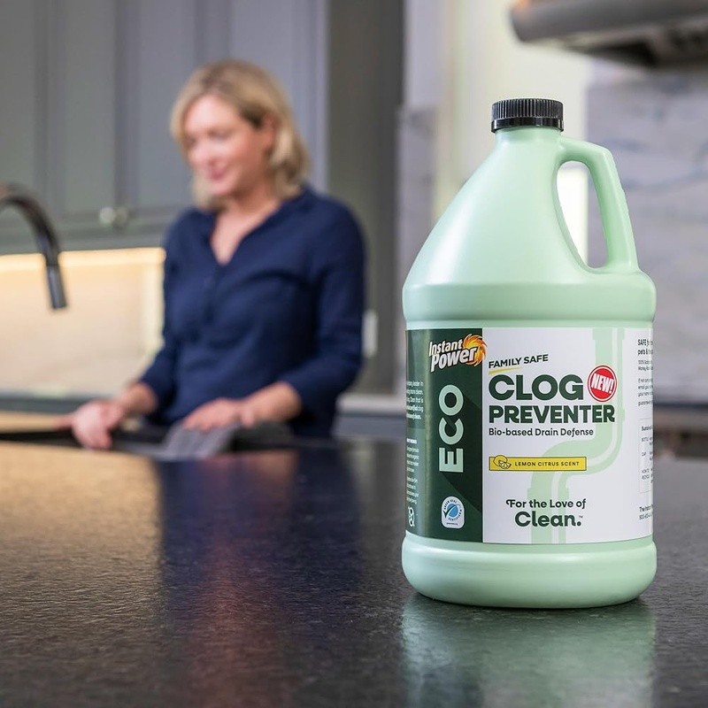 Eco Clog Preventer Natural Enzyme Drain Cleaner Safe Pipes Septic System New