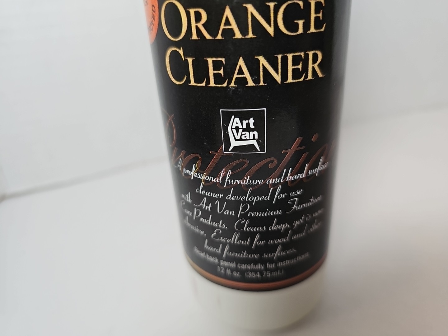 Art Van Furniture Premium Orange Cleaner Rare 12oz Wood Hard Surface Cleaner New