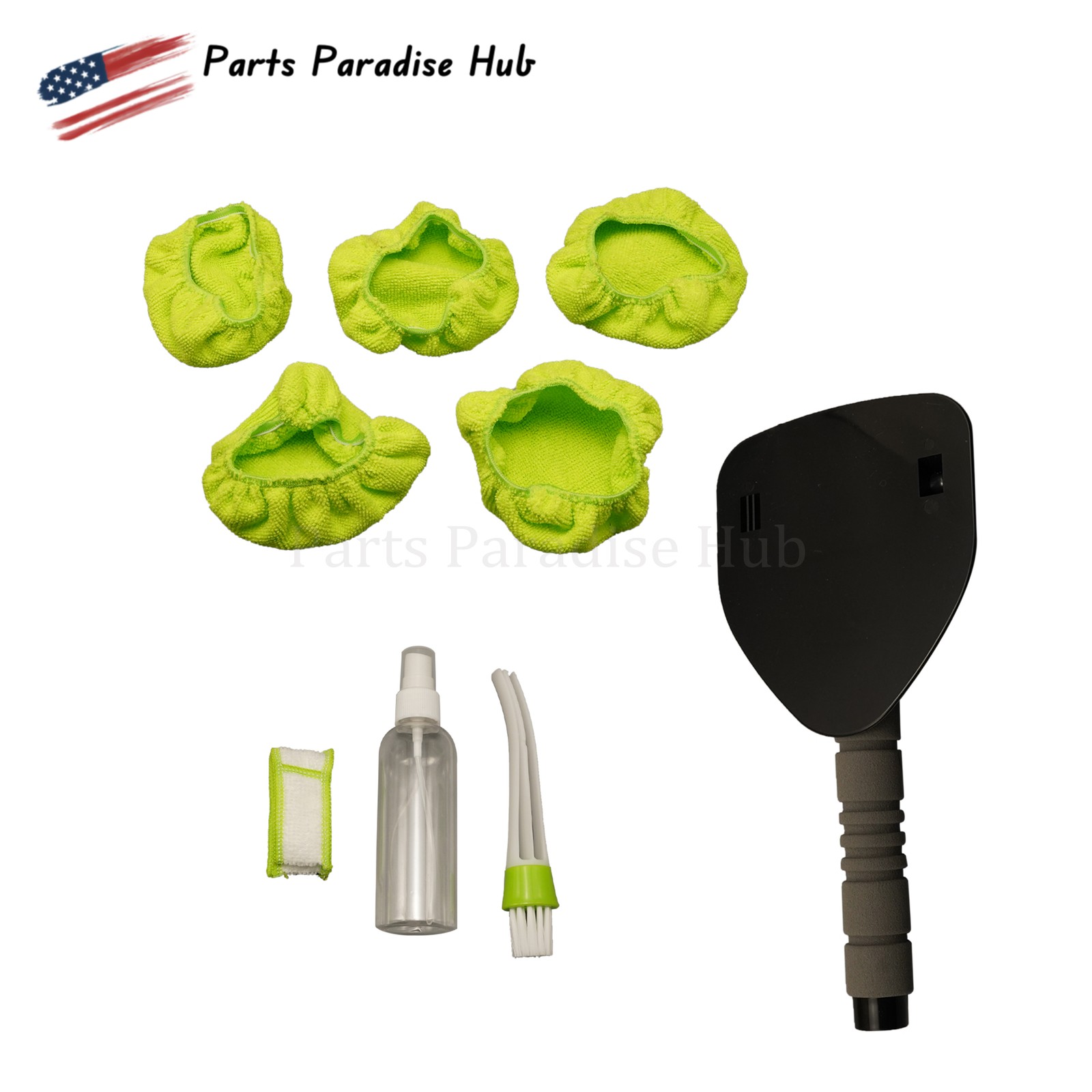 Cleaning Tool Kit Windshield Car Window Glass Wiper Cleaner Brush Pad Extendable
