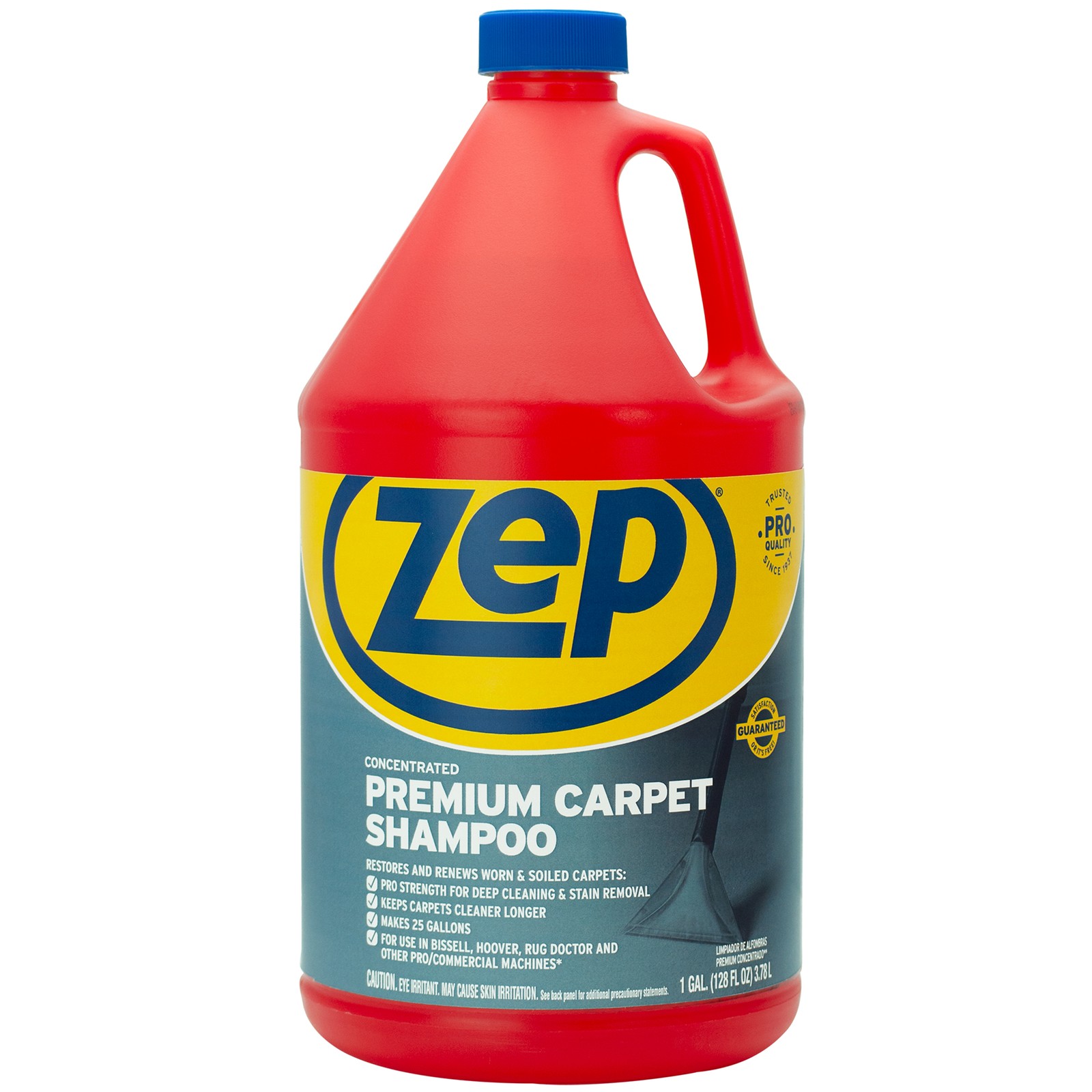 Zep Premium Carpet Cleaner Shampoo – 1 Gallon (Case of 2) ECZUPXC1282