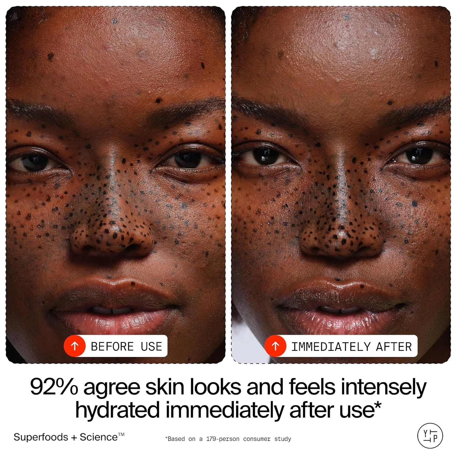 Youth To The People Superberry Hydrate + Glow Dream Mask – Hyaluronic Acid, Sq