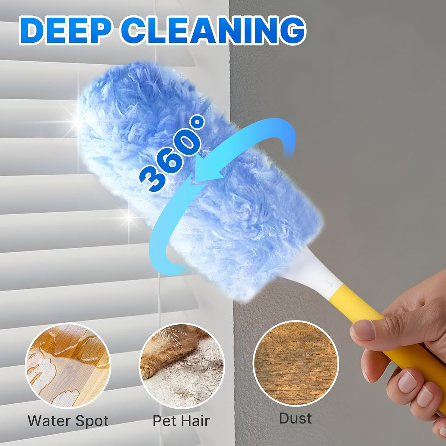 Swiffer Duster Refill Kit, 30 Heavy Duty Disposable Dusters with Handle