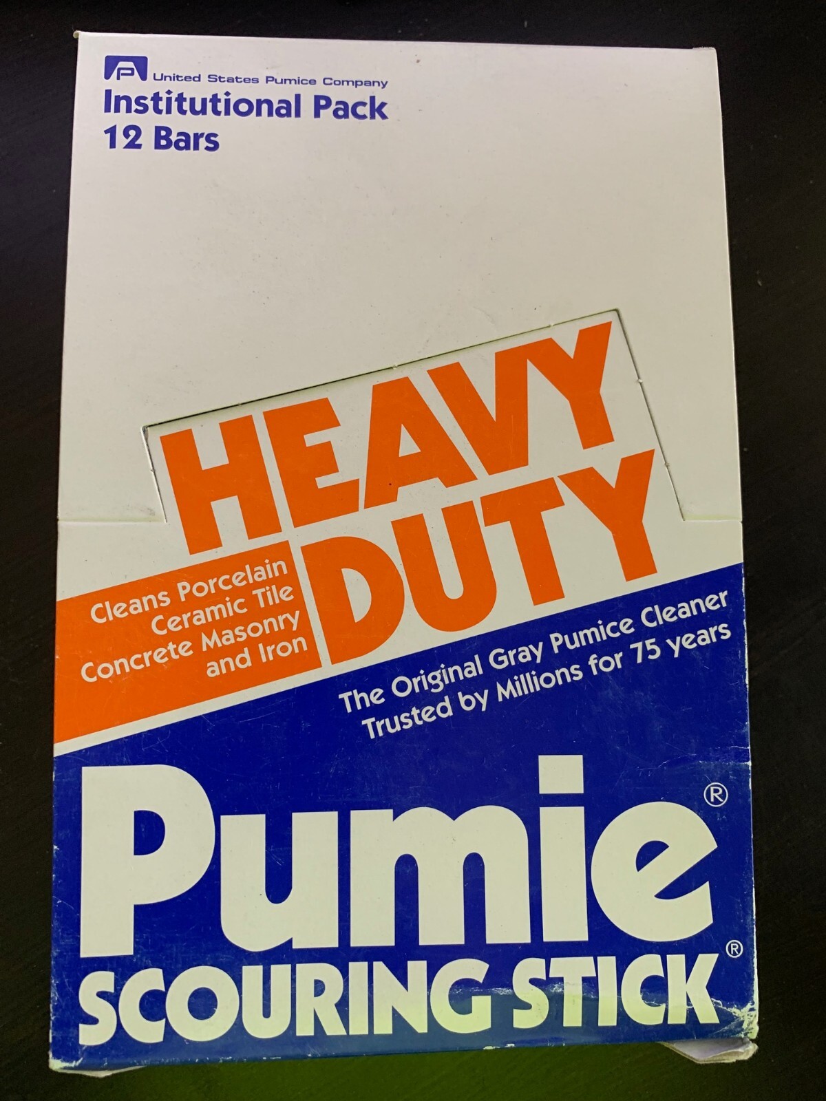 PUMIE Heavy Duty Scouring Sticks JAN-12 United States Pumice – NEW