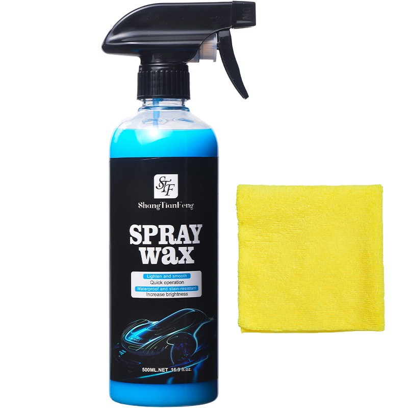 17.6oz Car Coating Spray with Cloth – Quick Detailer for Smart & GM Vehicles