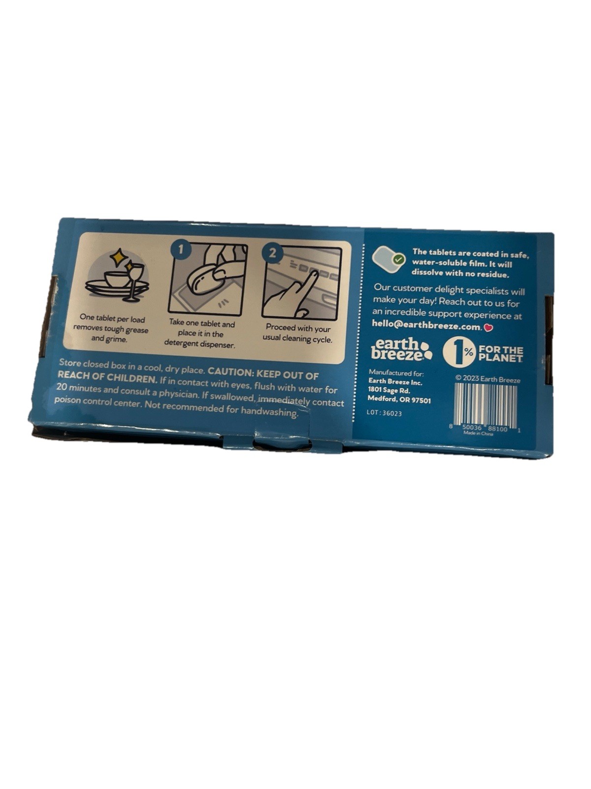 Earth Breeze Power Pebbles Fragrance Free 30 pack
