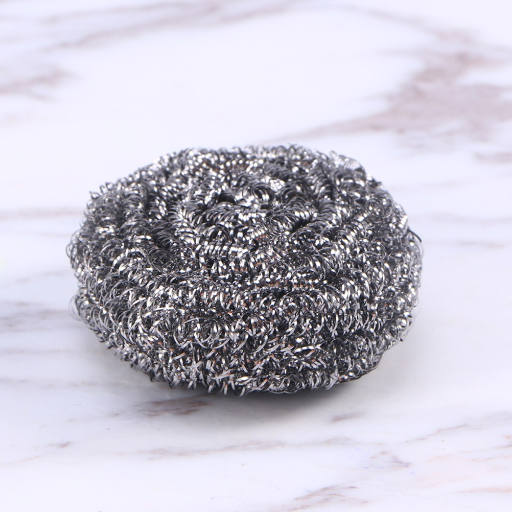 Stainless Steel Scouring Pads with Non Scratch Dish Washing Sponge Set