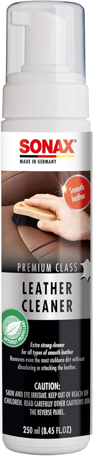 Premium Class Leather Cleaner | Powerful Foaming Formula for Deep Cleaning Smoot