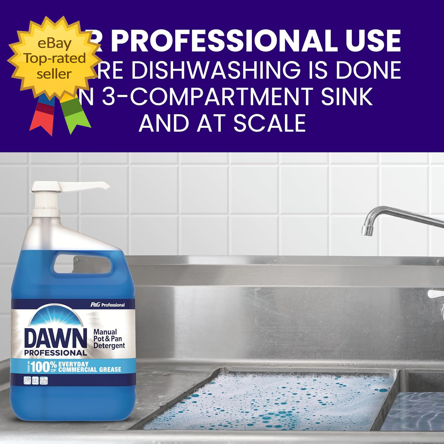 Manual Pot and Pan Dish Soap Liquid Bulk Concentrate Commercial Use 5 Gallon