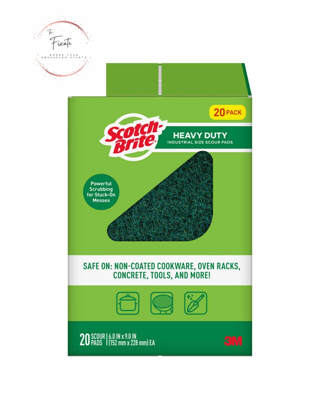 Scotch-Brite Heavy Duty Scour Pads (20ct.)