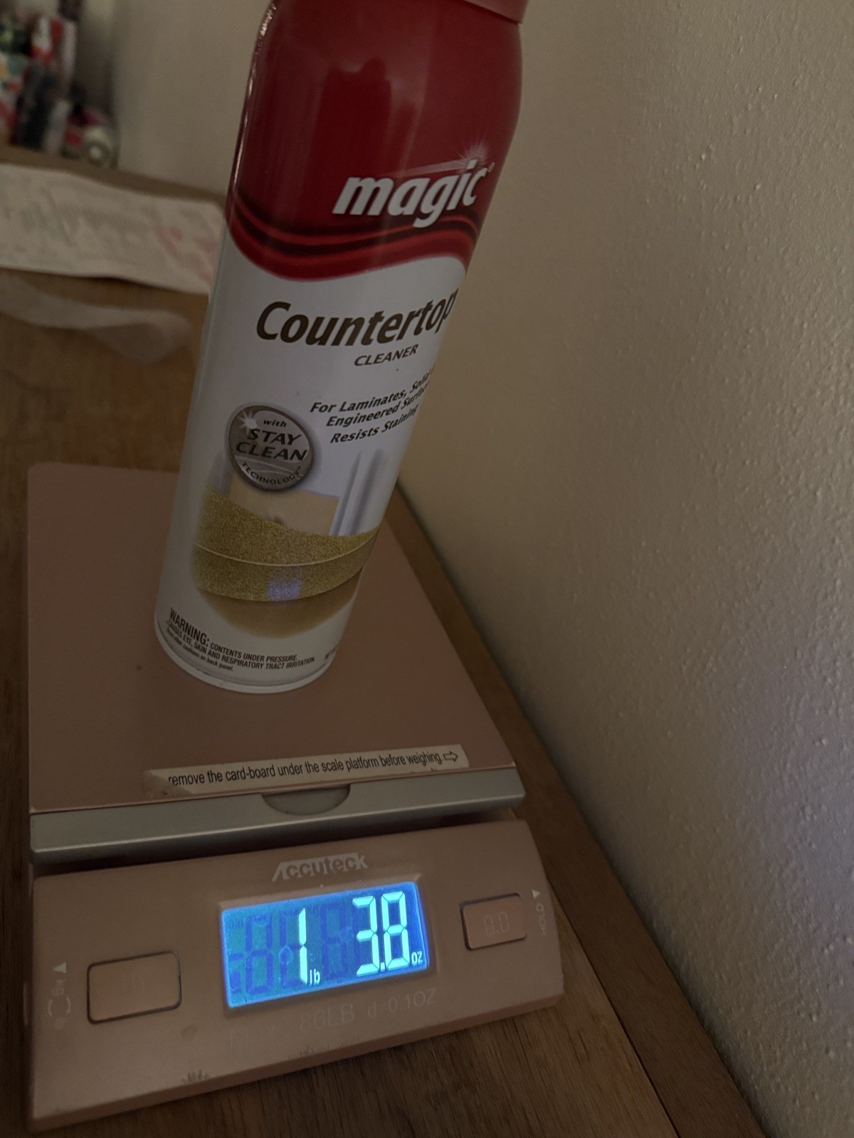 Magic Countertop Cleaner 17 oz Aerosol Spray Ideal Laminate Discontinued OPEN