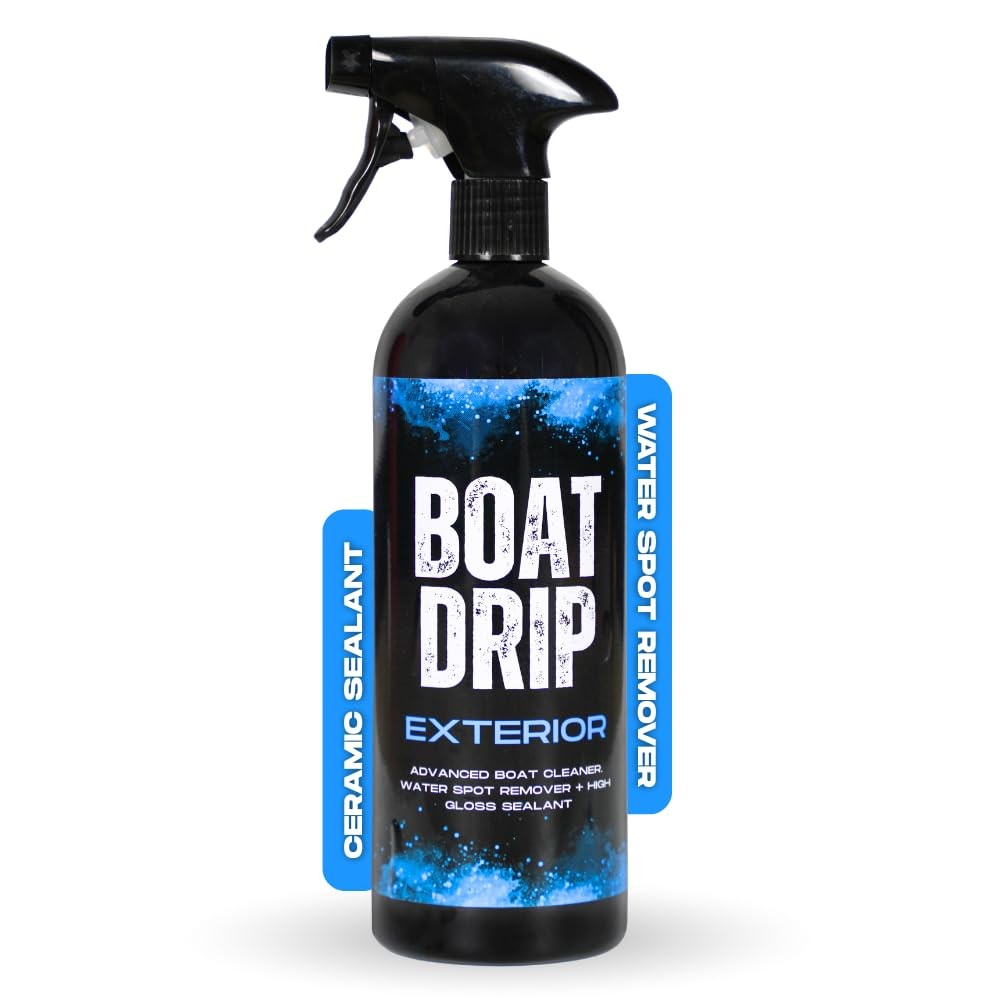 Boat Drip Exterior Cleaner, All Purpose Boat Cleaner with SiO₂ Ceramic Sealan…