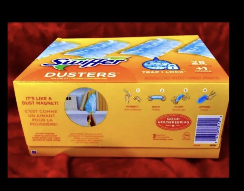 Swiffer Dusters Dusting Kit 28 Count Refills for All Swiffer Dusters + 1 Handle