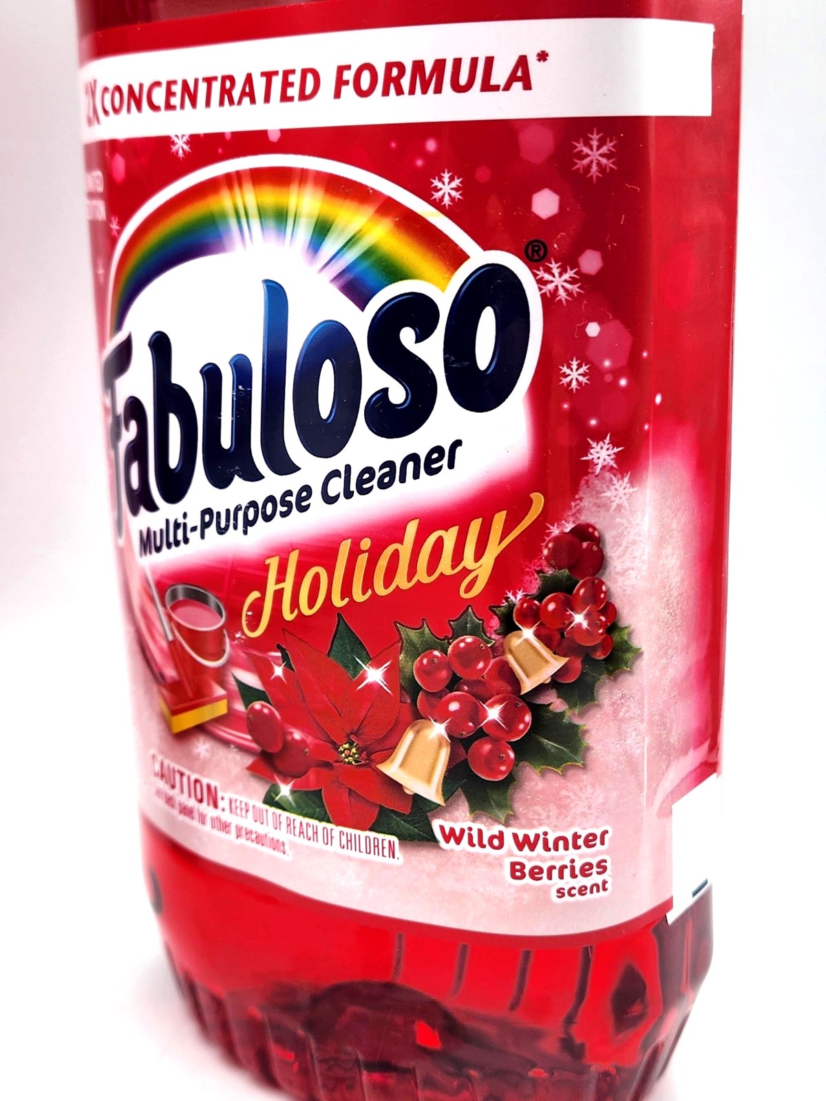 3 Fabuloso Holiday Multi-Purpose Cleaner 2X Concentrated Wild Winter Berries Lot