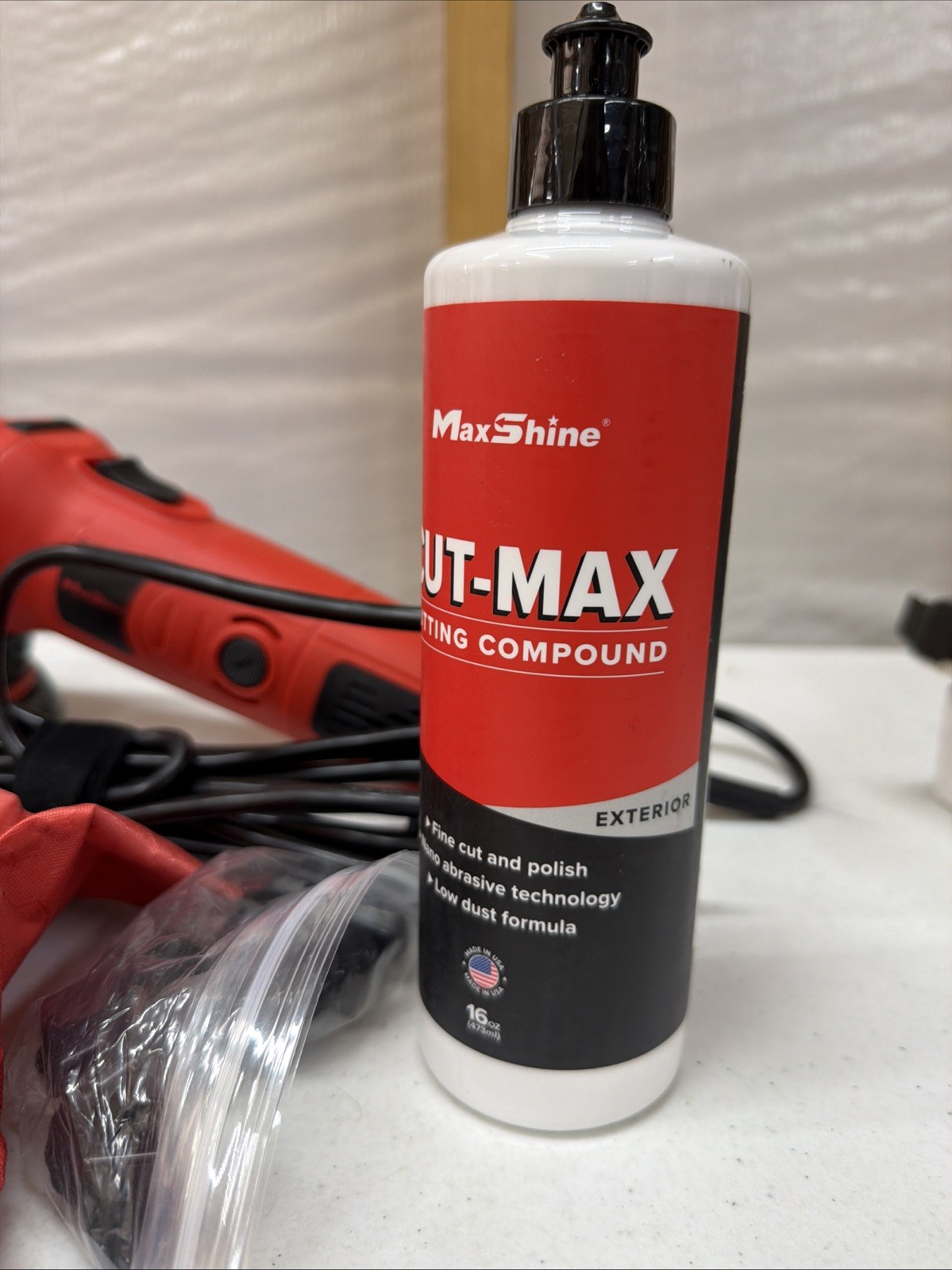 MAXSHINE 5″ Plate M8S V2 Dual Action Polisher 100W 8mm – NEW IN BOX