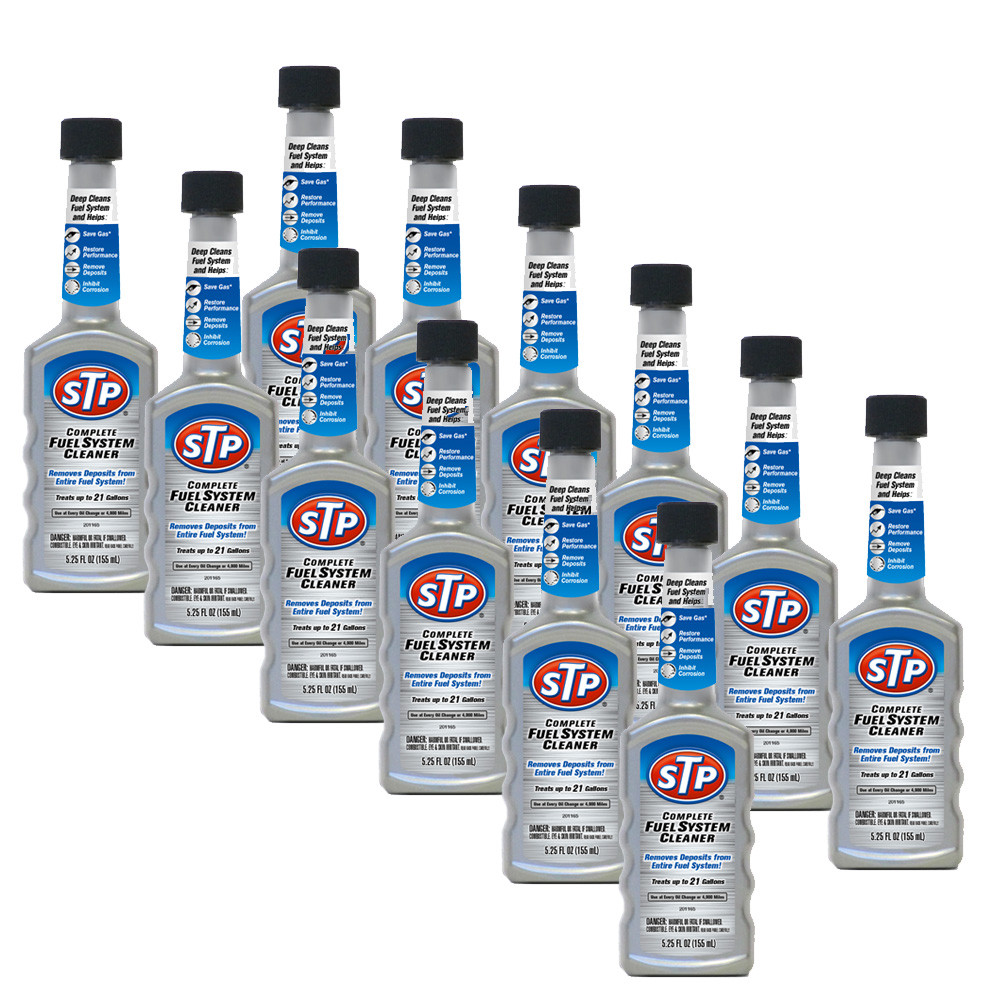 STP Complete Fuel System Cleaner – 5.25 fl. oz. (12-Pack)