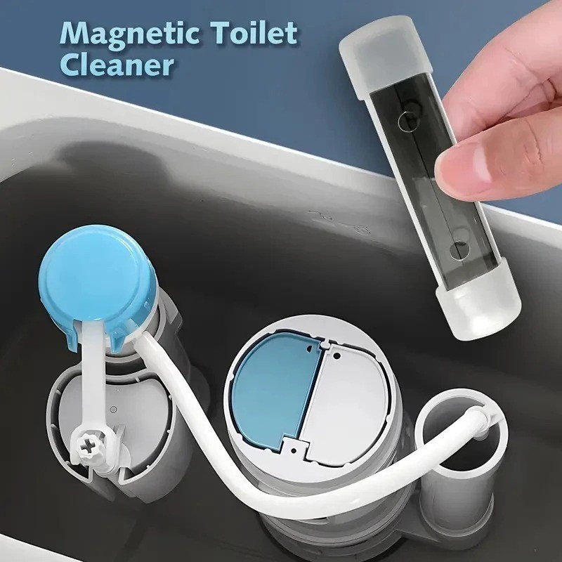 Magnetic Toilet Bowl Cleaner – Long-Lasting Toilet Cleaning Magnet for Restroom