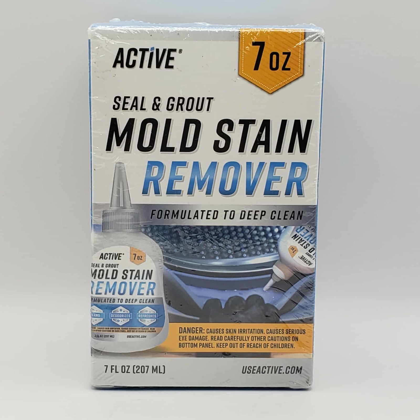 Active Mold Stain Remover Seal & Grout Deep Clean 7oz – Sealed