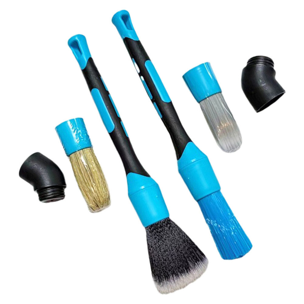 1 Set Detailing Brush Car Tire Brush Long Tire Detailing Brush Tire Grease