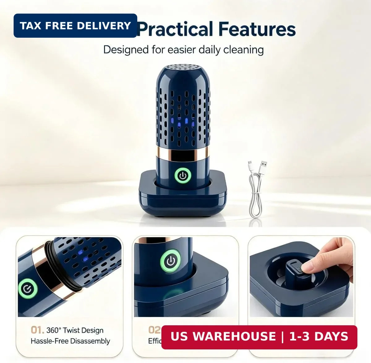 2026 New Produce Cleaner & Vegetable Cleaner with Oh-Ion Technology | Wireless R