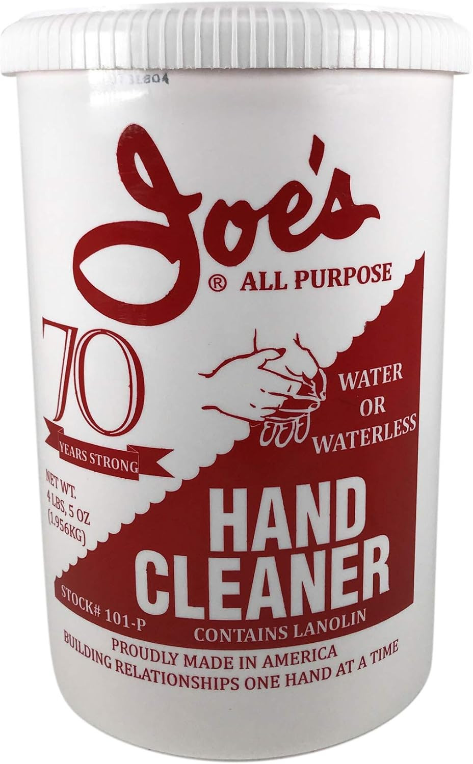 All Purpose Hand Cleaner Cream Citrus Scent Heavy Duty 4.5 lb Jar