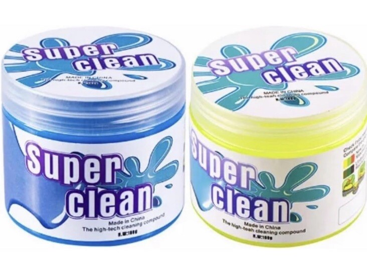 SUPER CLEAN DUST CLEANING SLIMY GEL WIPE FOR KEYBOARD, CAR AND MORE/BRAND NEW