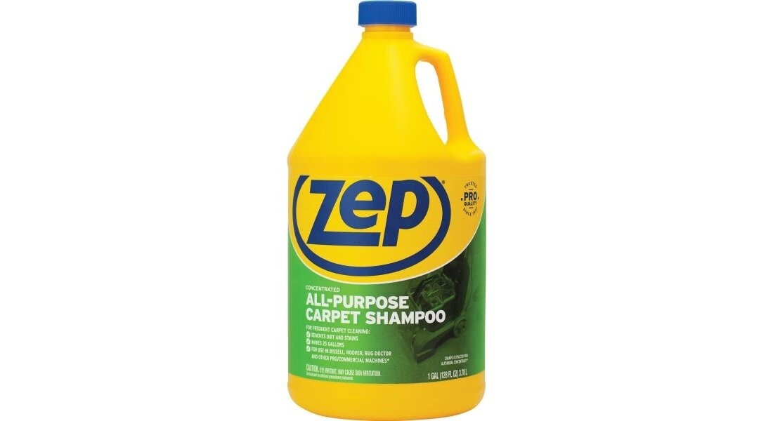 ZEP ZUCEC128 All-Purpose Carpet Shampoo Concentrate, 1 gal, Bottle