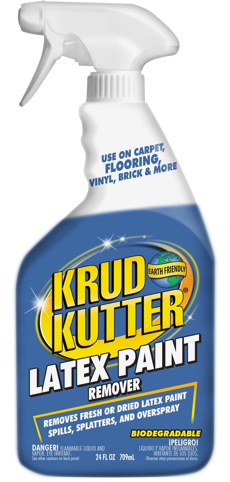 Latex Paint Remover Spray, 24 oz, Removes Dried and Fresh Latex Paint from Fl…