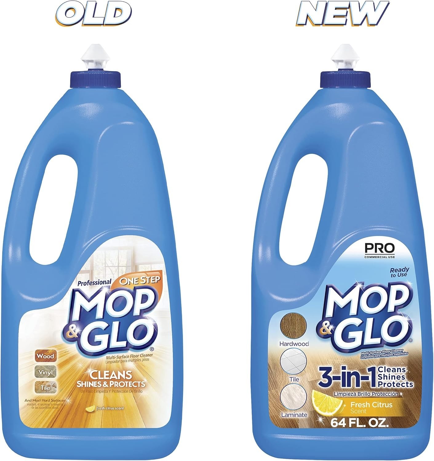 Multi-Surface Floor Cleaner, Citrus Scent, 64 Oz