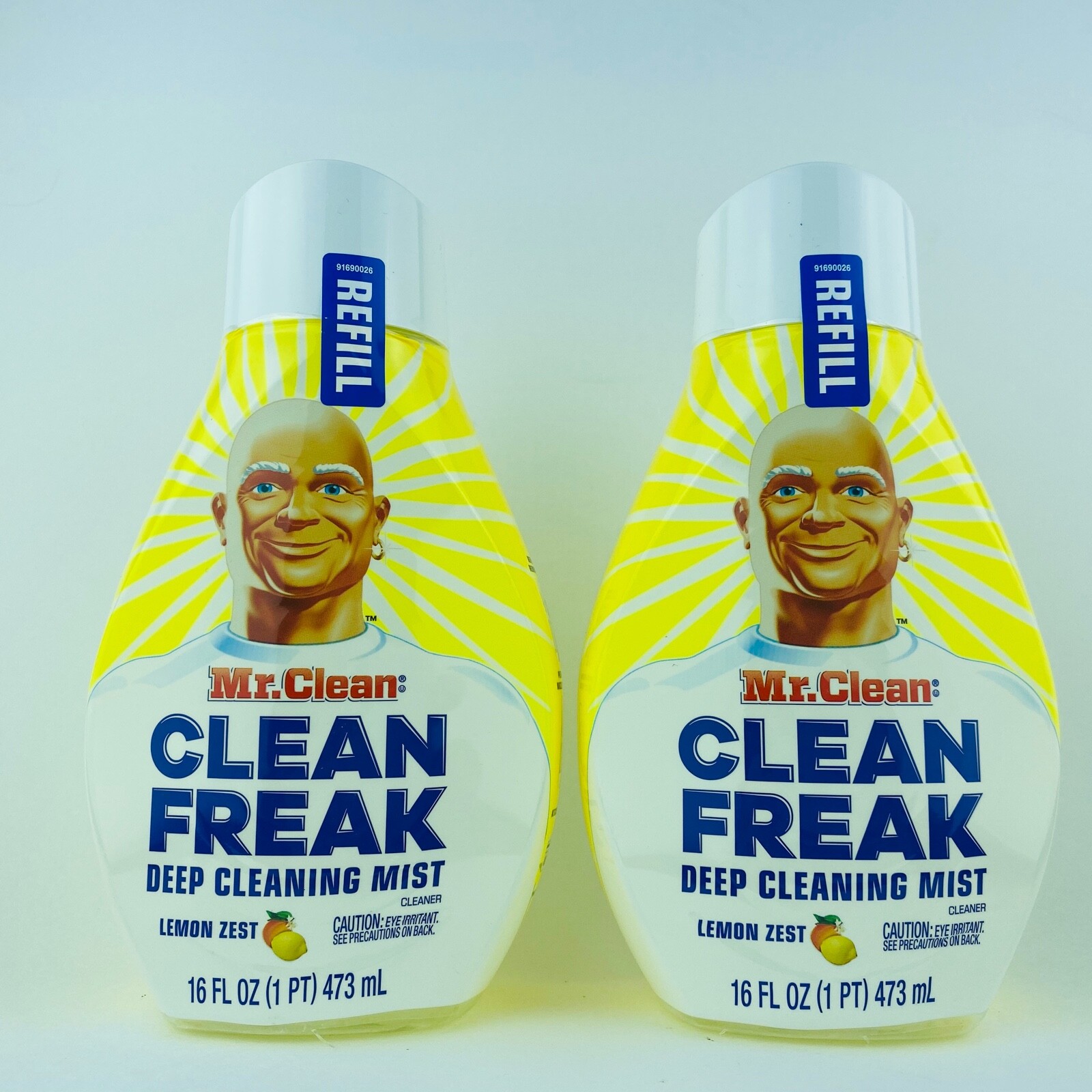 2-Pack Mr. Clean Clean Freak Deep Cleaning Mist Lemon Zest 16 fl.oz Refill