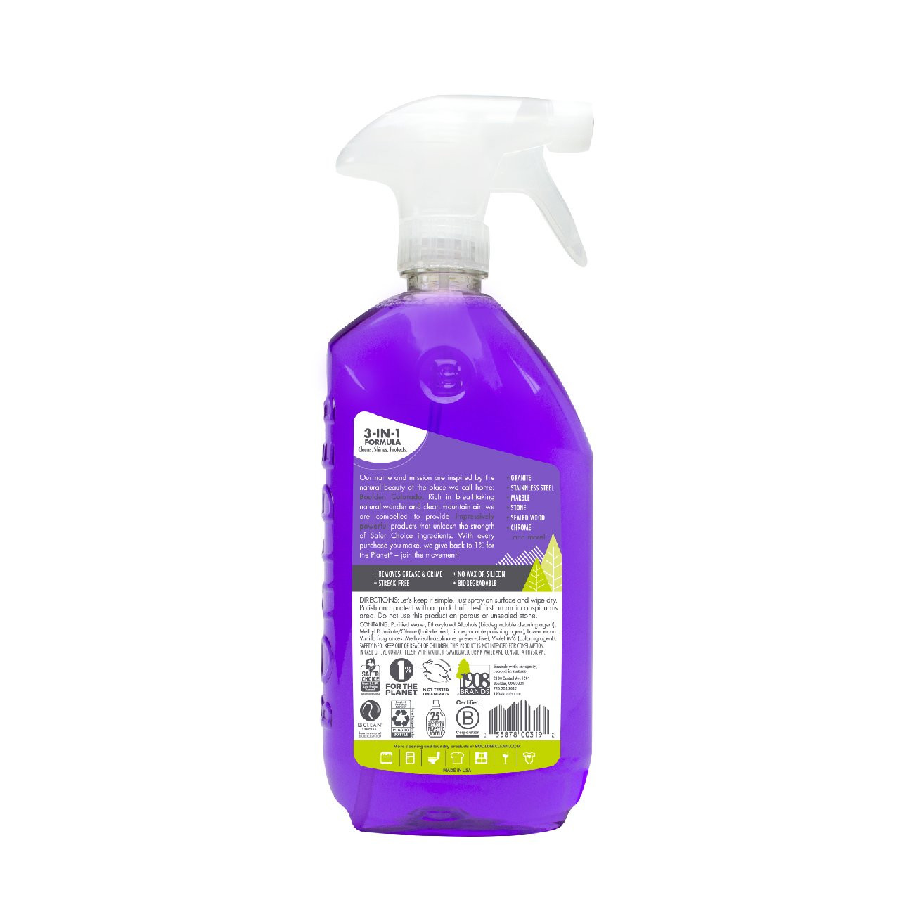 Lavender Vanilla Granite & Stainless Steel Cleaner, 28 FZ