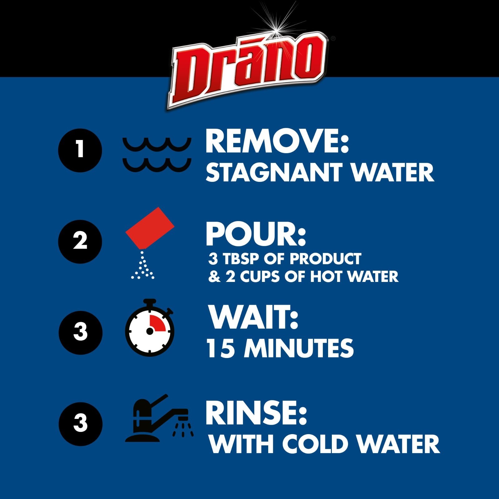 Drano Commercial Line 17.6 oz. Kitchen Granules Clog Remover