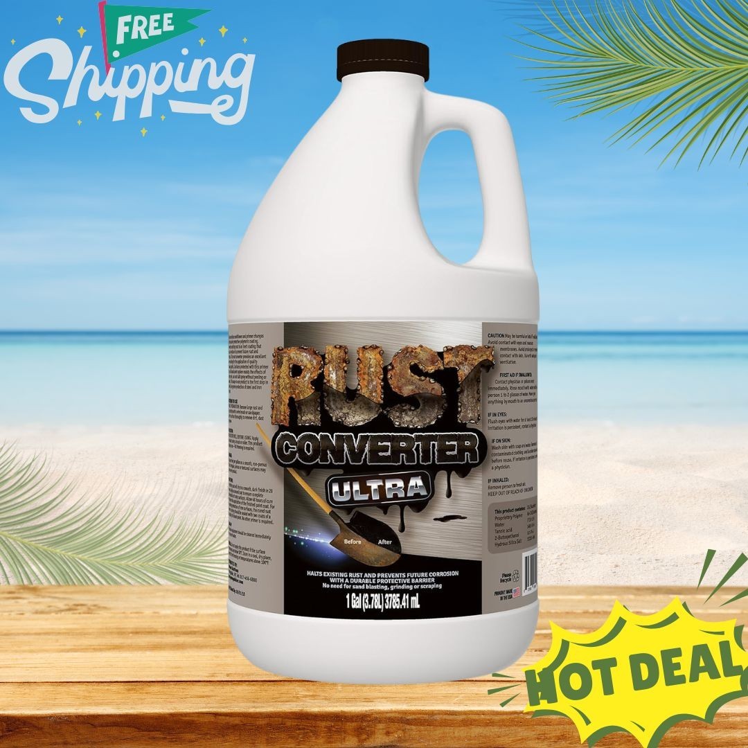 Rust Converter Ultra Professional Grade Rust Repair Spray 1 Gallon