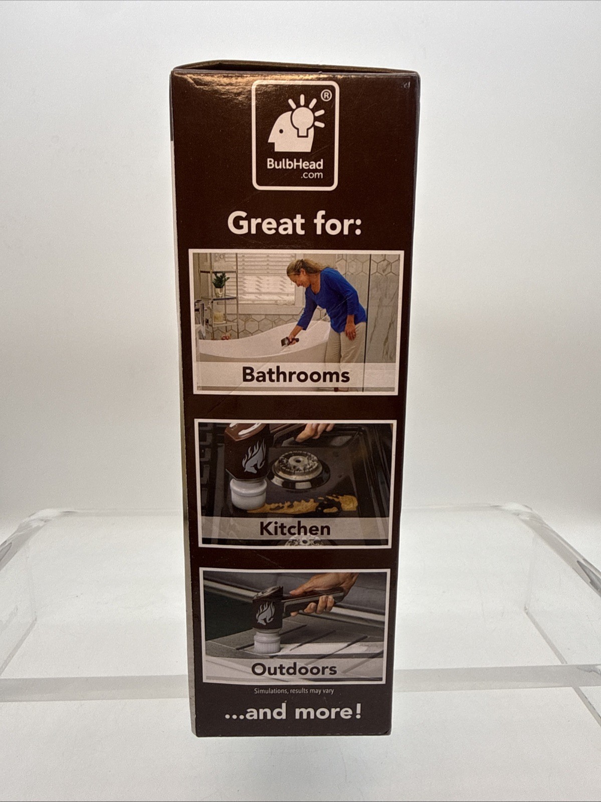 Ruby Horsepower Cordless Rechargeable Handheld Portable Power Scrubber NEW!