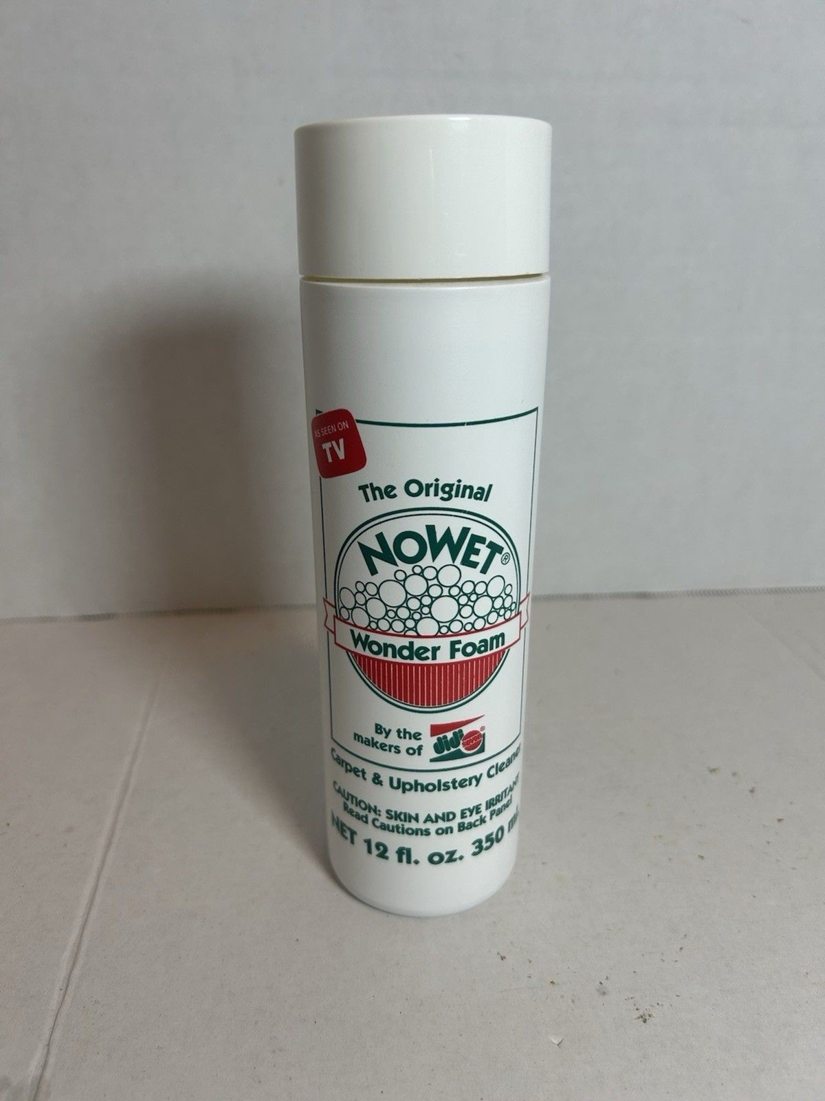 NoWet Wonder Foam Carpet Upholstery Cleaner 12oz Vintage 94 Canada USA As On TV