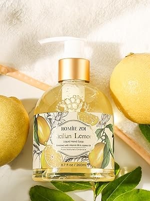 Liquid Hand Soap with Box – Lemon – 260ml/ 8.7 fl.oz