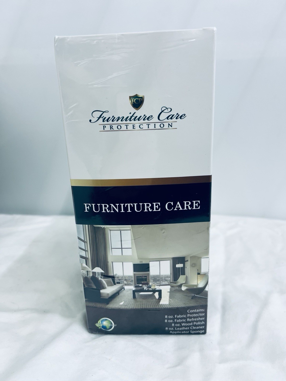 FCP Furniture Care Protection Kit Leather Fabric Wood Factory Sealed Box NEW