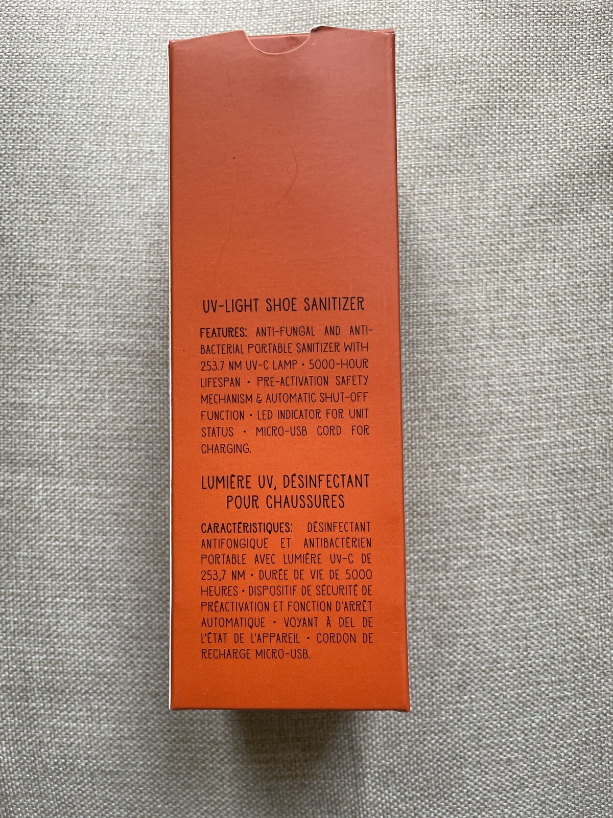 Pottery Barn Sneaker Detox UV Light Sanitizer Discontinued