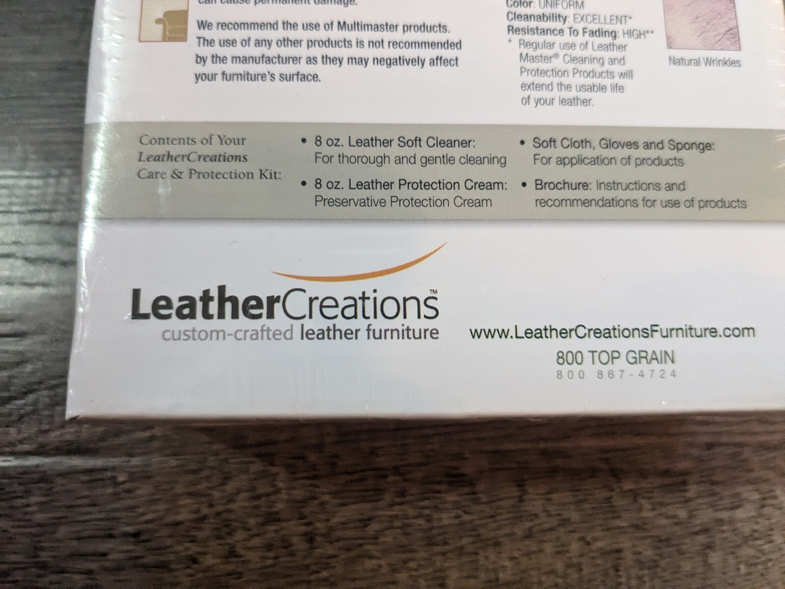 LEATHERCREATIONS Leather Care & Protection Kit Leather Creations